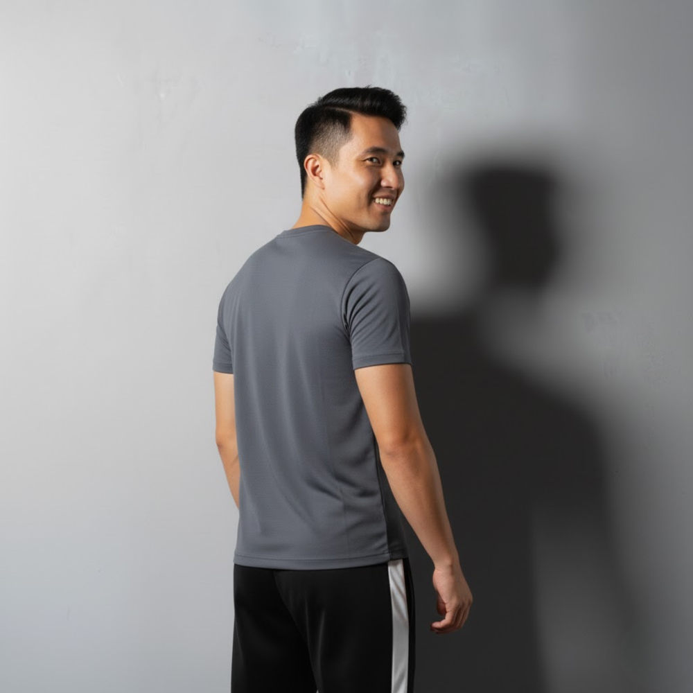 On Court Padel Tee- Grey