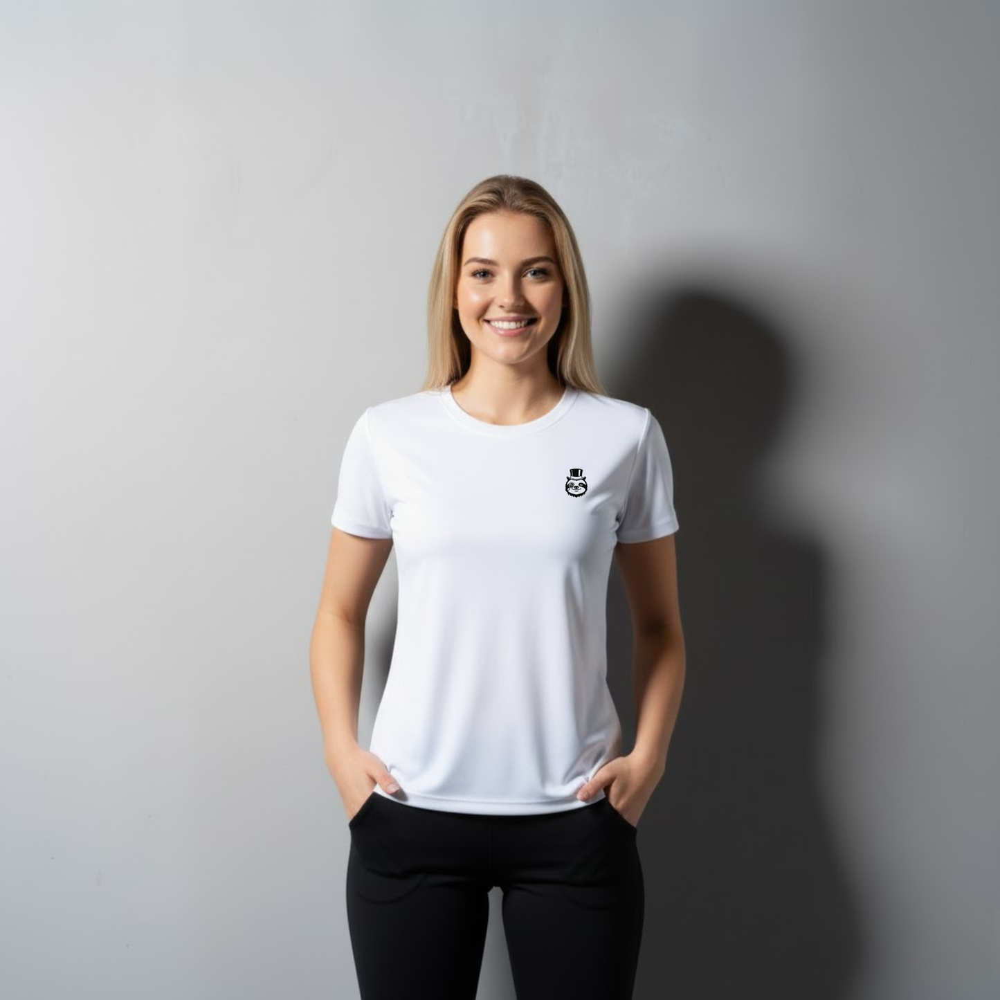 On Court Padel Tee- White