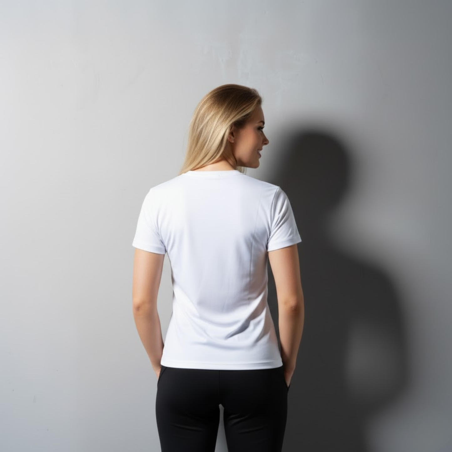 On Court Padel Tee- White