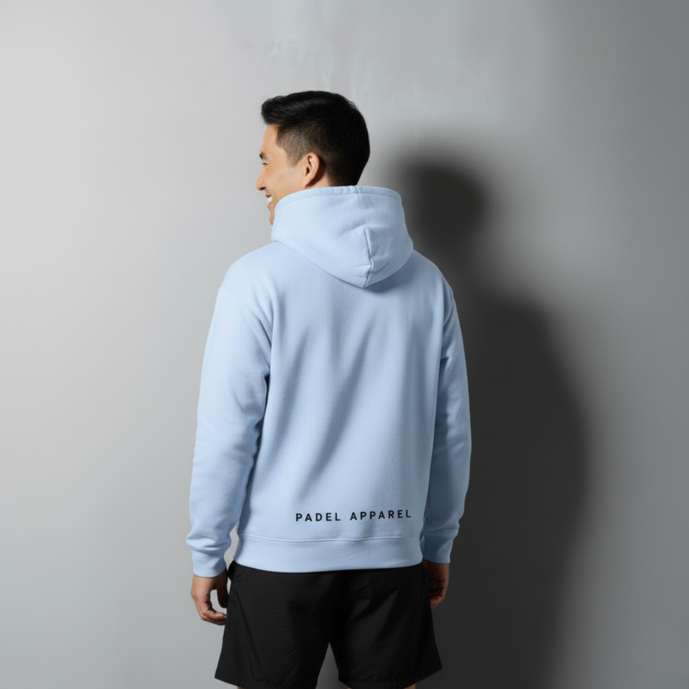 Mens Hoodie- Blue