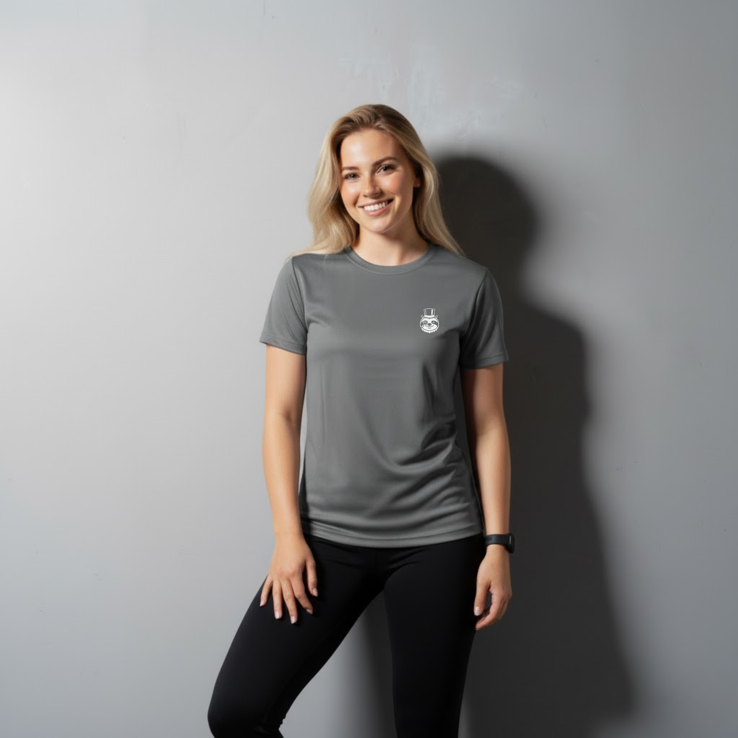 On Court Padel Tee- Grey