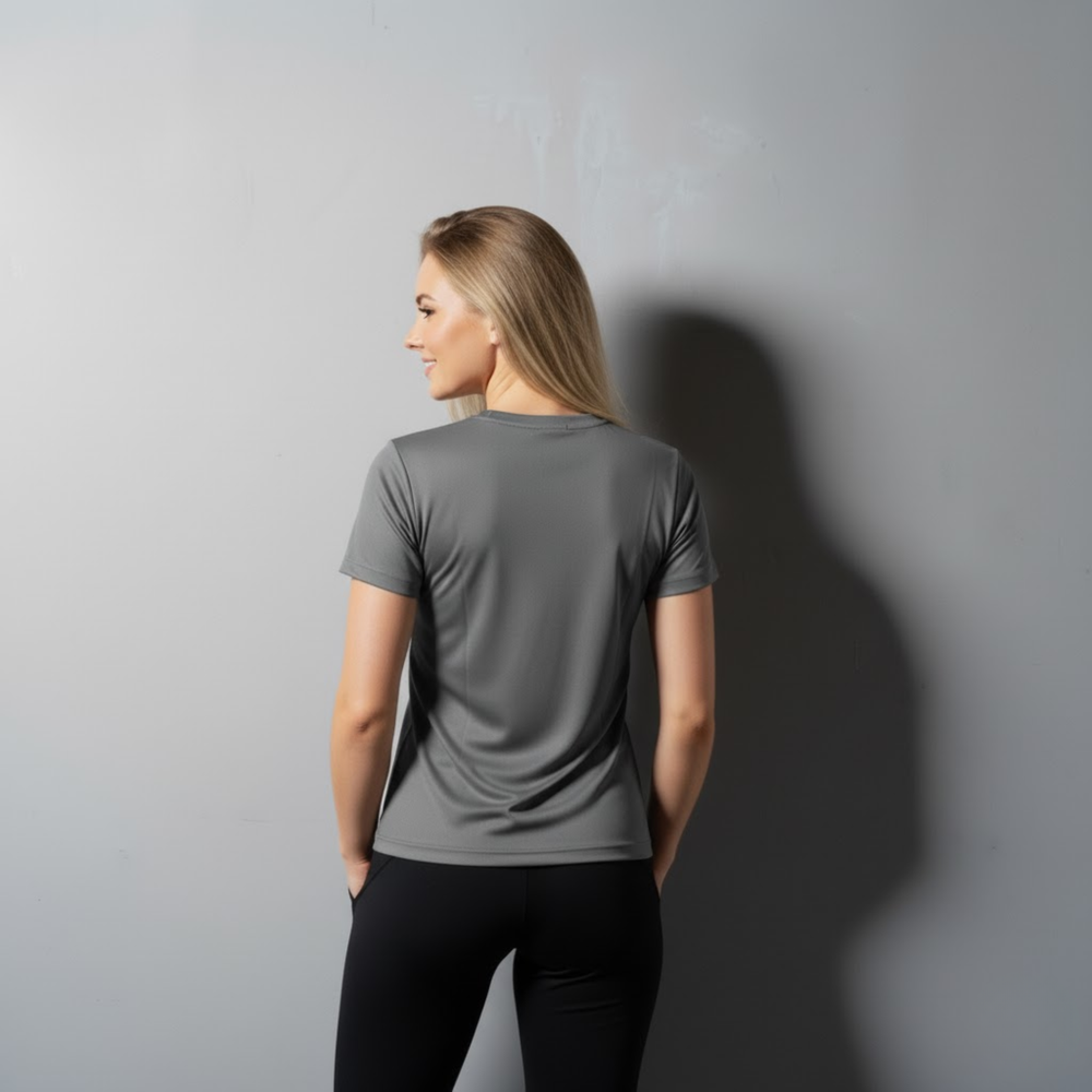 On Court Padel Tee- Grey