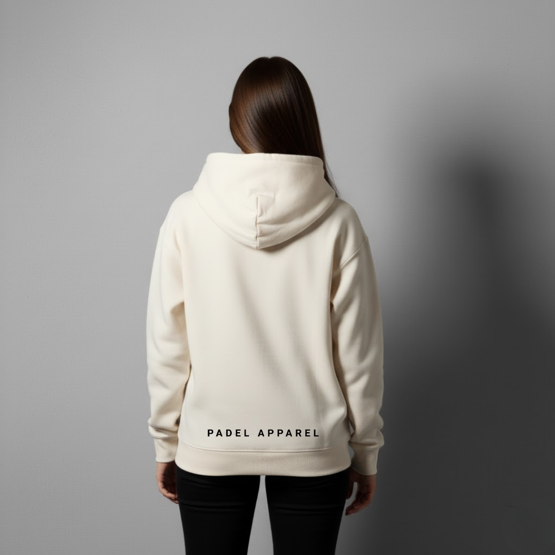 Ladies Hoodie- Off White