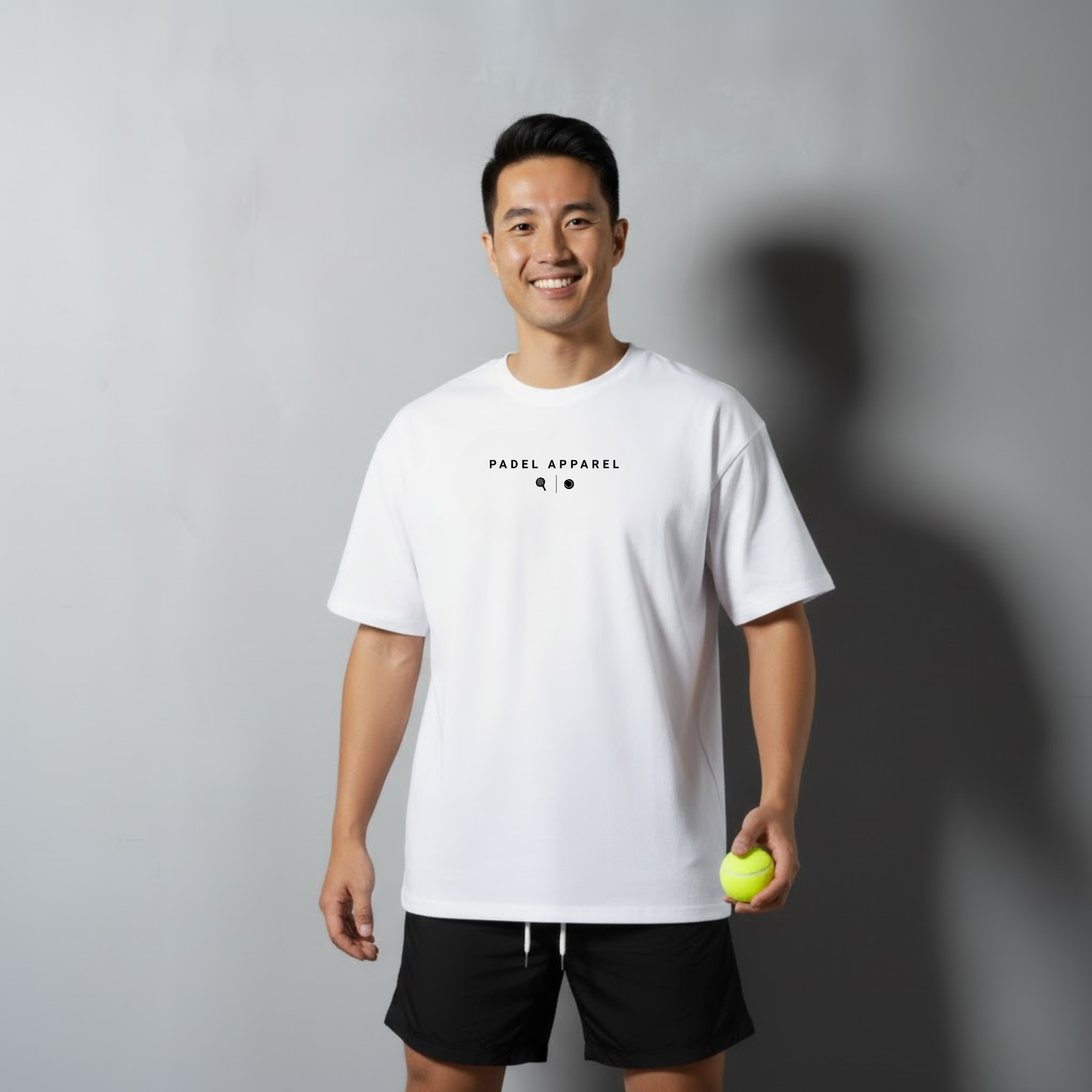 Men’s “Not Just For Padel” Off Court Tee- White