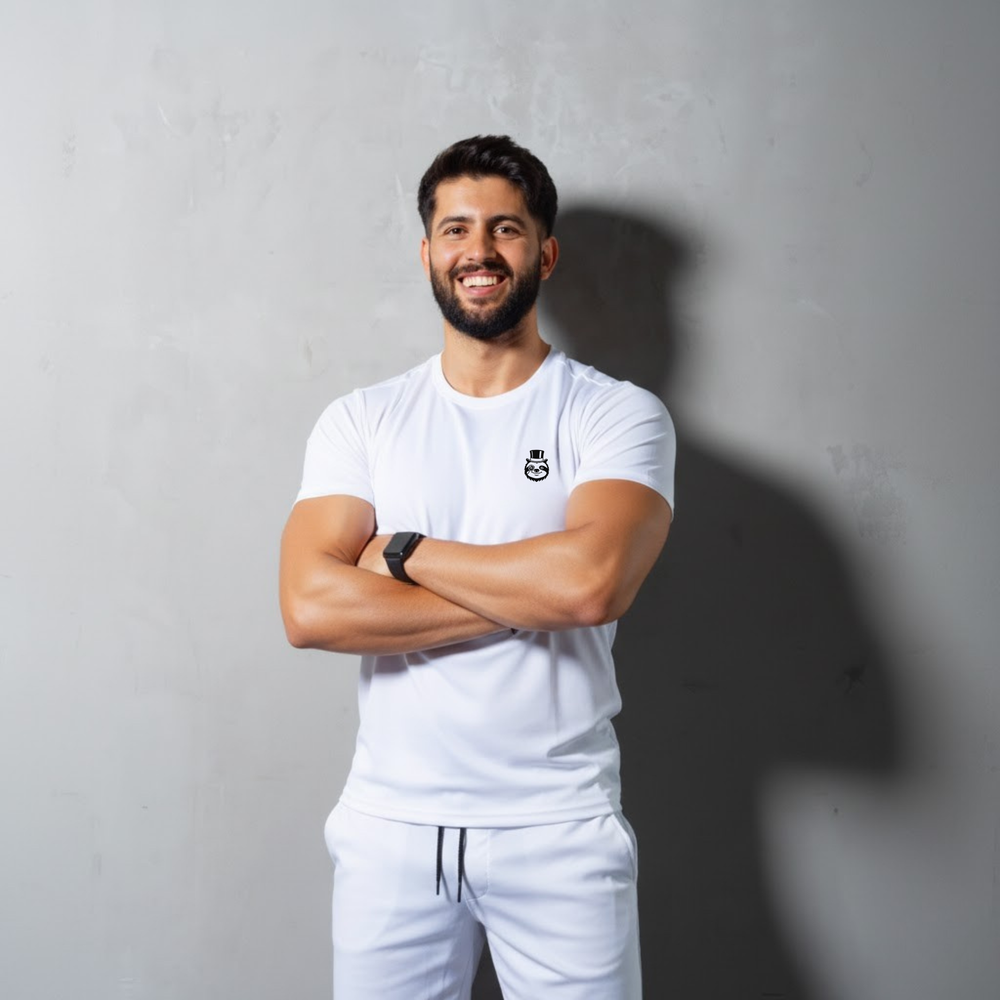 On Court Padel Tee- White