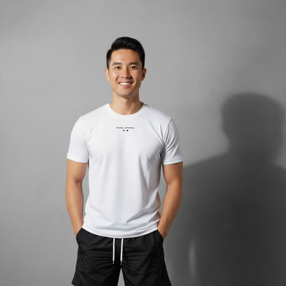 Not Just For Padel: On Court Padel Tee- White