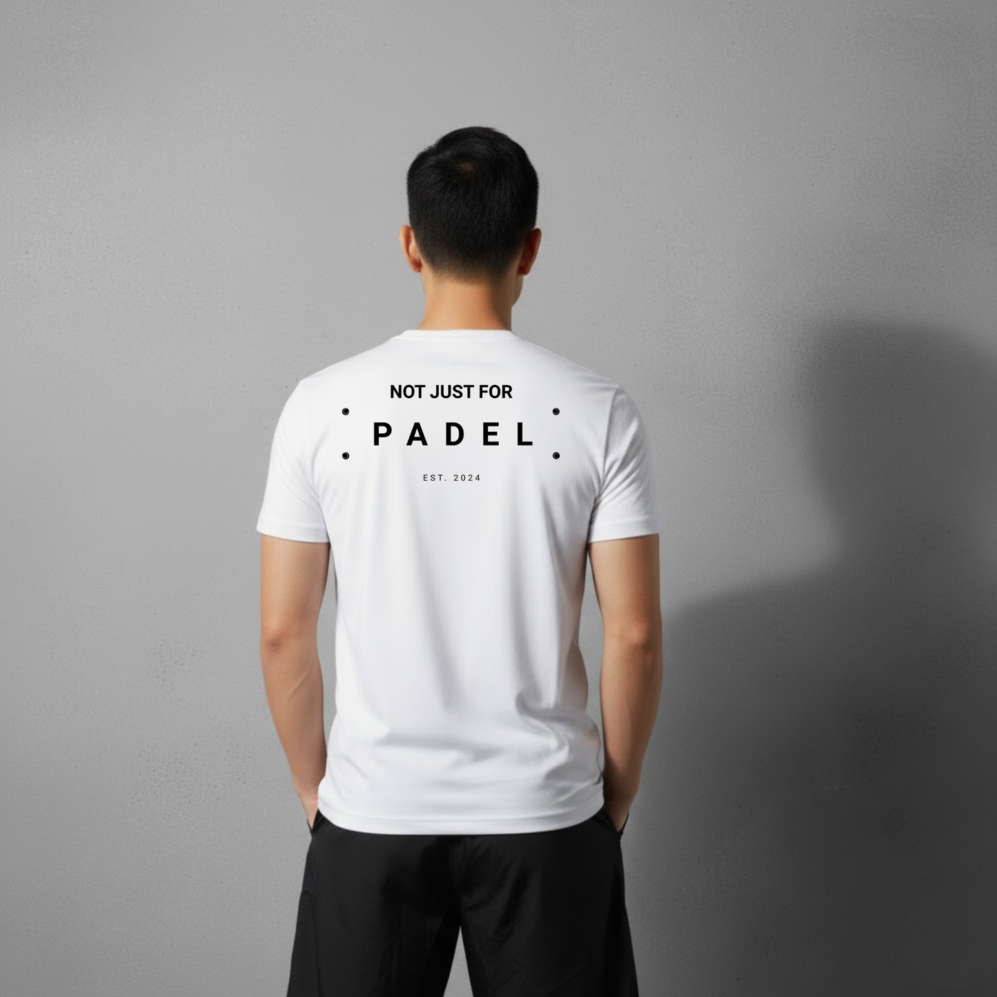Not Just For Padel: On Court Padel Tee- White
